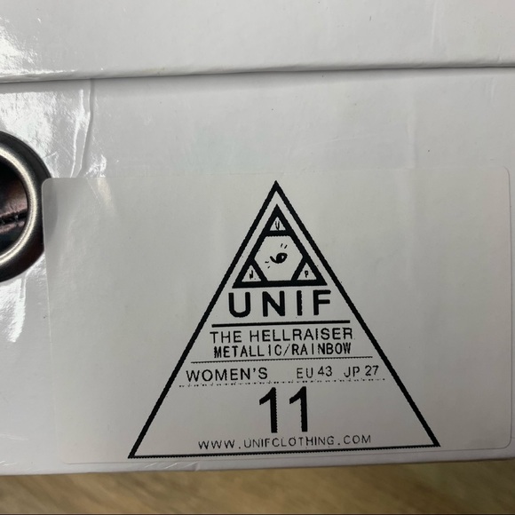 UNIF Hellraiser Rainbow Studded Shoes - Size 11 Women’s - Picture 10 of 10